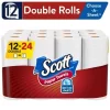 Scott Choose-A-Sheet Paper Towels, White, 12 Double Rolls