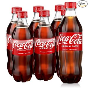 Coca-Cola Soda Soft Drink, 16.9 fl oz, 6 Pack