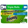 Bounty Select-A-Size Paper Towels, Triple Rolls, White, 147 Sheets Per Roll, 8 Count Rated 5.00 out of 5