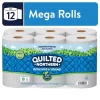 Quilted Northern Ultra Soft & Strong Toilet Paper, 12 Mega Rolls