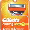 Gillette Fusion5 Men’s Razor Blade Refills, 4 Count